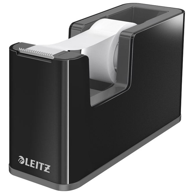 Stalak s trakom ljepljivom Wow Leitz 53641095 crni Stalak s trakom ljepljivom Wow Leitz 53641095 crni