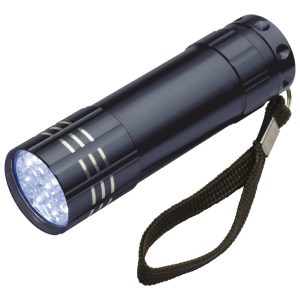 Svjetiljka ručna 9 LED metalna Montagris crna