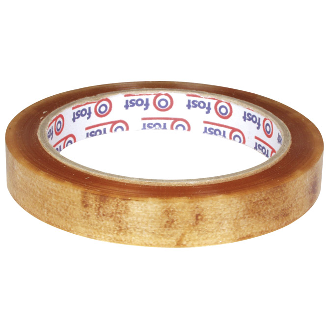 Traka ljepljiva 15 mm/66m solvent Fost 33010013 prozirna Traka ljepljiva 15 mm/66m solvent Fost 33010013 prozirna