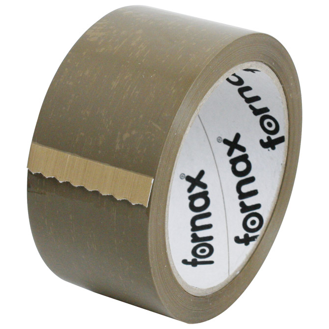 Traka ljepljiva 48 mm/66m solvent 28my Fornax smeđa Traka ljepljiva 48 mm/66m solvent 28my Fornax smeđa