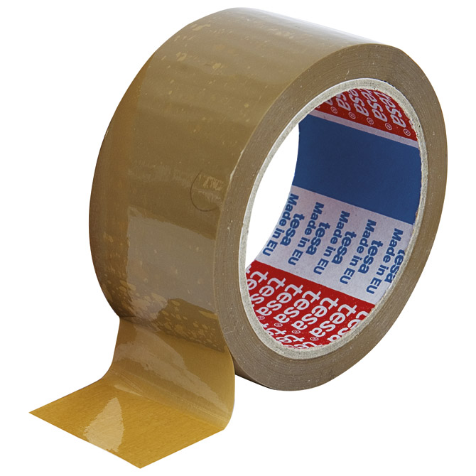 Traka ljepljiva 48 mm/66m solvent Tesa 04263-00156-07 smeđa Traka ljepljiva 48 mm/66m solvent Tesa 04263-00156-07 smeđa