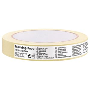 Traka ljepljiva krep 18mm/50m Universal budget Tesa 8254