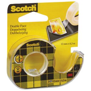 Traka ljepljiva obostrana 12 mm/6,3m Scotch-136D 3M.