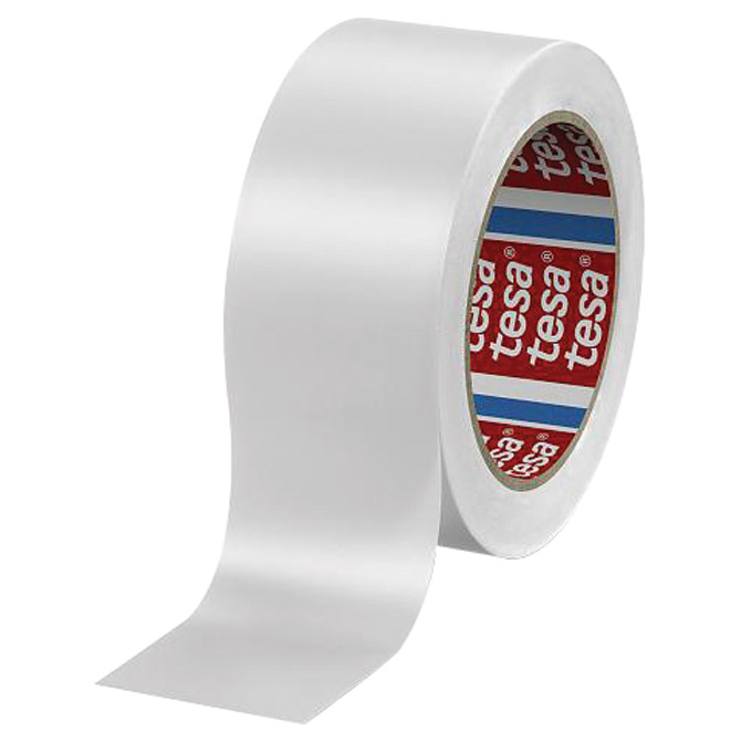 Traka za označavanje ljepljiva 50 mm/33m pvc Tesa 60760-94 bijela Traka za označavanje ljepljiva 50 mm/33m pvc Tesa 60760-94 bijela