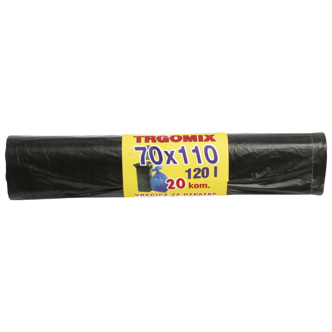 Vreća za smeće 120L 70x110 cm Trgomix Vreća za smeće 120L 70x110 cm Trgomix