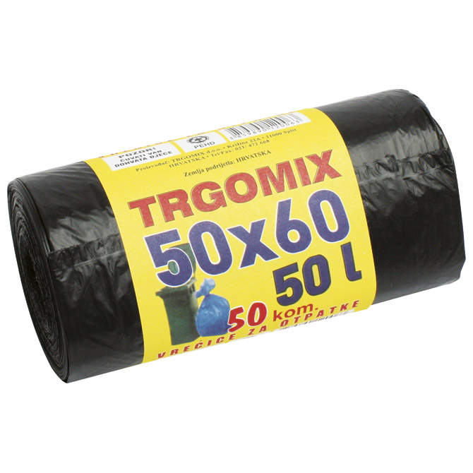 Vreća za smeće 40L 50x60 cm Trgomix Vreća za smeće 40L 50x60 cm Trgomix
