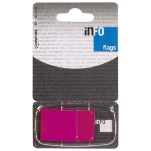 Zastavica 25,4x43,2 mm 50L Global Notes 7728-29 fluorescentno pink blister