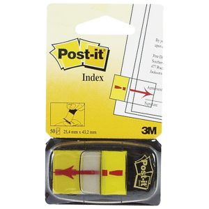 Zastavica 25,4x43,2 mm 50L Post-it 3M.680-33¨"!" žuta blister