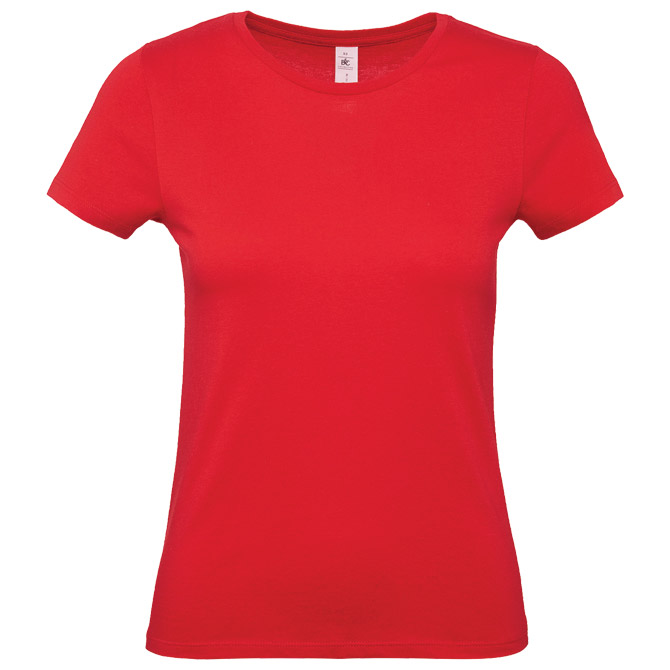 900003863.jpg Majica kratki rukavi B&C #E150/women crvena 2XL - Slika 1