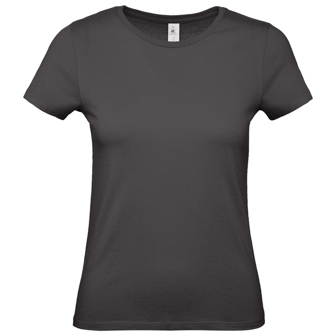 900003867.jpg Majica kratki rukavi B&C #E150/women isprana crna XL - Slika 1