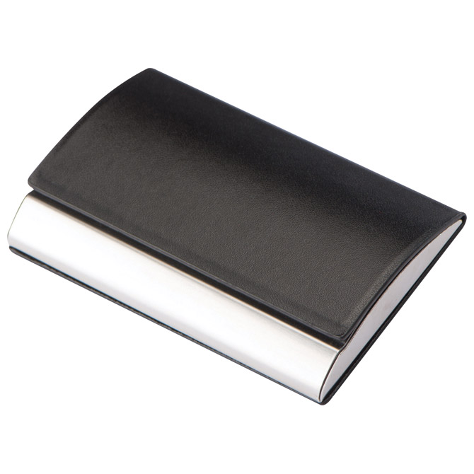 900004160.jpg Etui za vizitke crno/srebrni - Slika 1