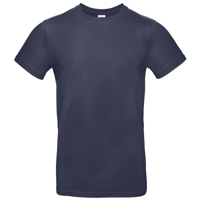 900004231.jpg Majica kratki rukavi B&C #E190 tamno plava 3XL - Slika 1