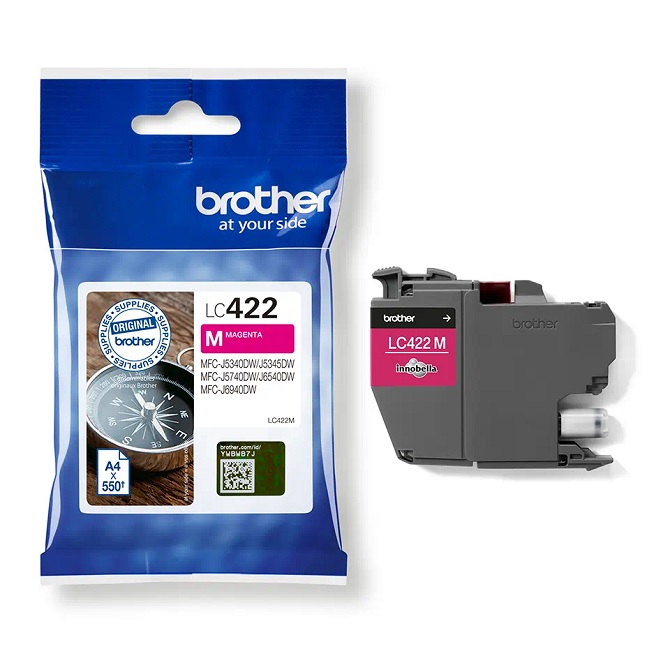 Brother LC422M original crvena tinta za BH19M/B Brother LC422M original crvena tinta za BH19M/B