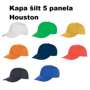 Kapa šilt 5 panela Houston