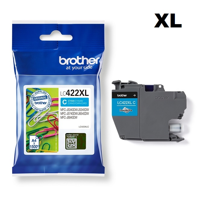 Brother LC422XL C original plava tinta za BH19M/B Brother LC422XL C original plava tinta za BH19M/B