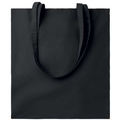 Vrećice za kupovinu pamučna 38x42cm-duge ručke crna Vrećice za kupovinu pamučna 38x42cm-duge ručke crna