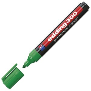 Marker permanentni 1,5-3 mm okrugli vrh Edding 300 zeleni