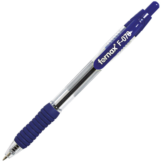 Olovka kemijska grip F-070 uložak plavi Fornax plava Olovka kemijska grip F-070 uložak plavi Fornax plava