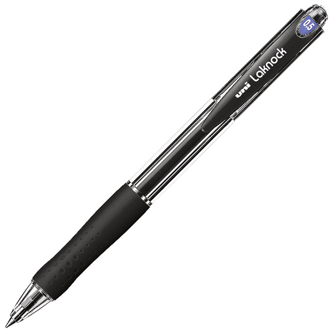 Olovka kemijska Lacknock Uni-Mitsubishi SN-100 crna Olovka kemijska Lacknock Uni-Mitsubishi SN-100 crna