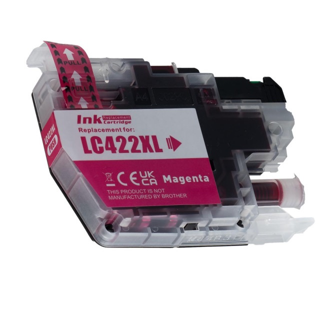 Brother LC-422XL zamjenska tinta magenta (crvena) LC422XLM Brother LC-422XL zamjenska tinta magenta (crvena) LC422XLM