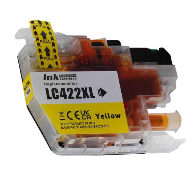 Brother LC-422XL zamjenska tinta yellow (žuta) LC422XLY Brother LC-422XL zamjenska tinta yellow (žuta) LC422XLY
