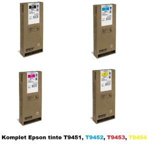 Epson komplet T9451, T9452, T9452, T9454 tinta