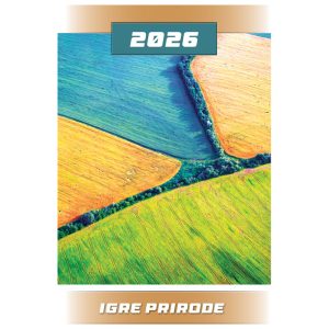 Kalendar Igre prirode 2026 13 listova spirala