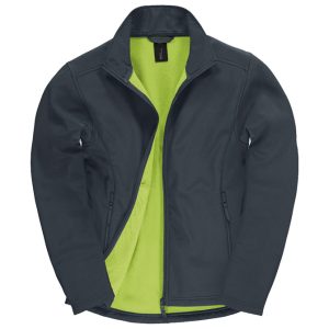 Jakna zip unisex B&C ID.701 Softshell crna S