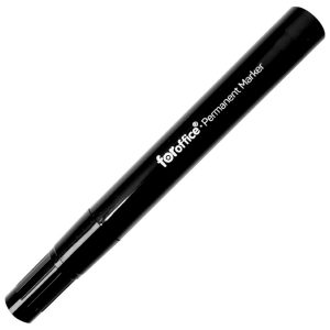 Marker permanentni 1,5-3 mm okrugli vrh pk12 FORoffice crni