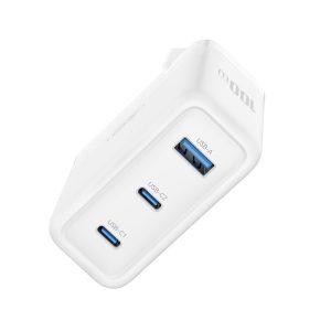 Adapter CE35 PD 100W bijeli 100W 3A 1xUSB+2xUSB-C XO Wall Chaarger