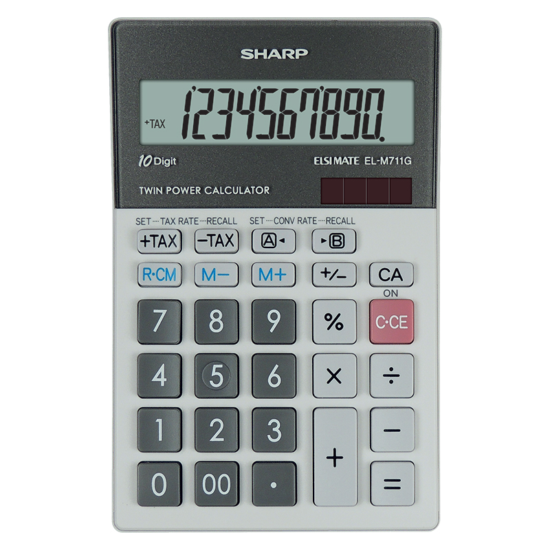 Kalkulator komercijalni 10mjesta Sharp ELM711GGY Kalkulator komercijalni 10mjesta Sharp ELM711GGY