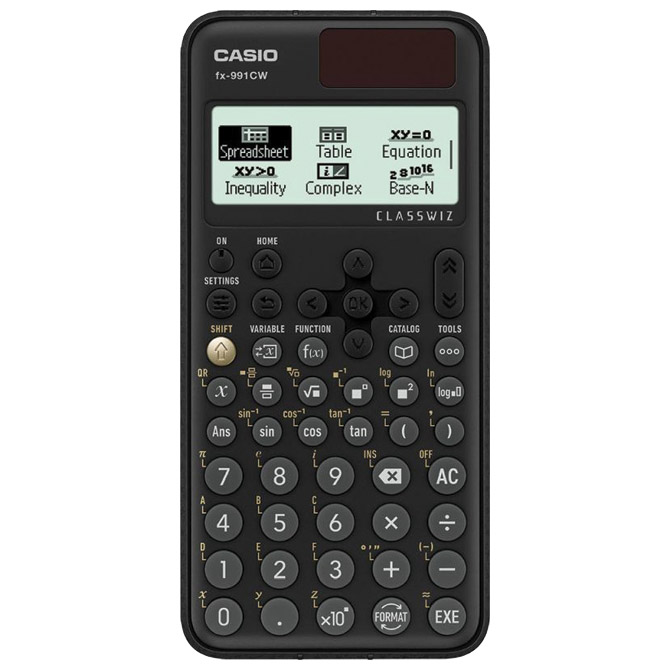 Kalkulator tehnički 10+2mjesta 540+ funkcija Casio FX-991CW Kalkulator tehnički 10+2mjesta 540+ funkcija Casio FX-991CW
