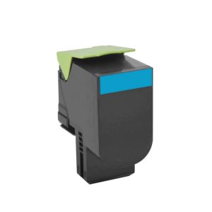 Lexmark 808S (80C8SC0) zamjenski toner cyan (plavi)