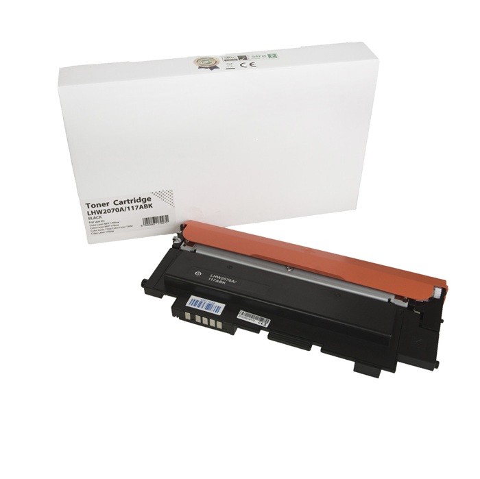 HP W2070A zamjenski black (crni) toner 117A (ČIP) HP W2070A zamjenski black (crni) toner 117A (ČIP)