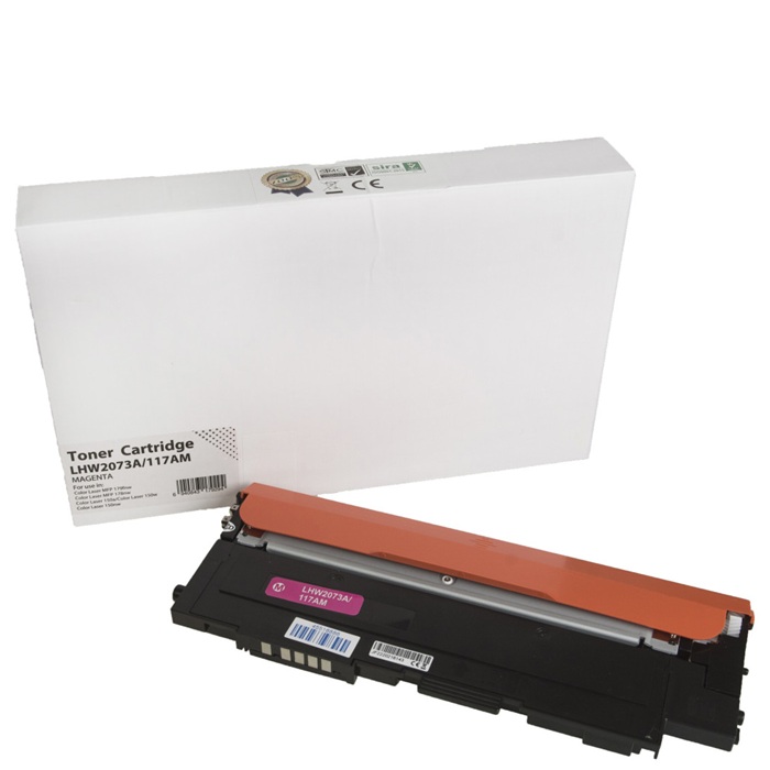 HP W2073A zamjenski magenta (crveni) toner 117A (ČIP) HP W2073A zamjenski magenta (crveni) toner 117A (ČIP)